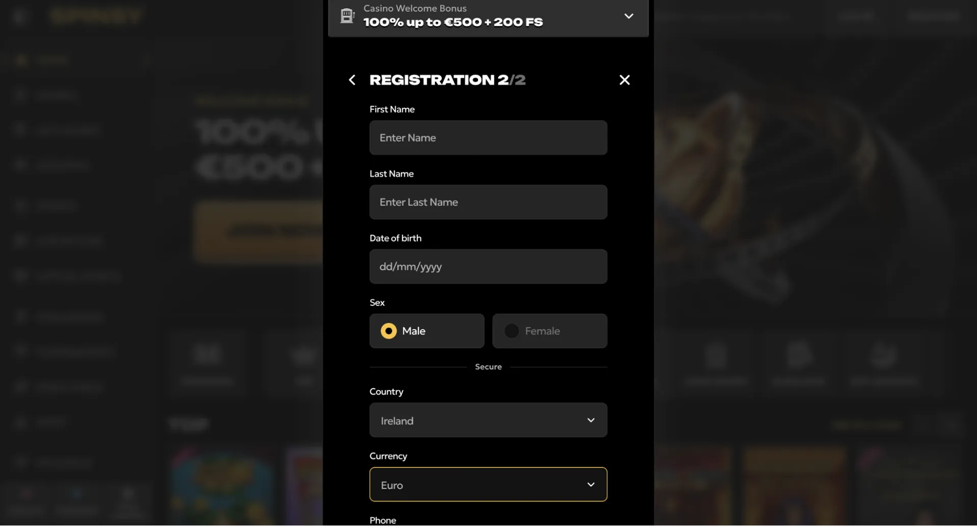 Central das apostas app
