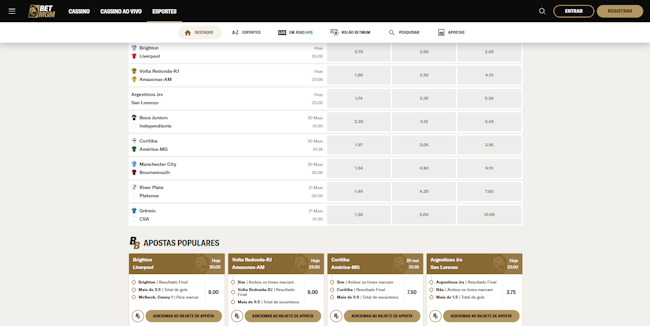 Betting online